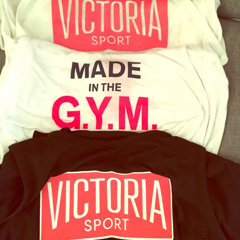 Victoria’s Secret Sport tanks (3) size L
